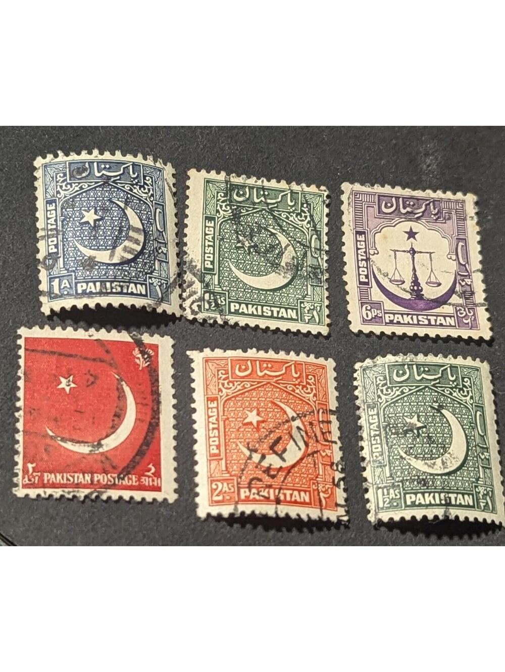 PAKISTAN Collection Of- Star and Crescent